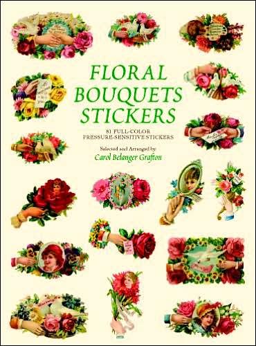 Cover for Carol Belanger Grafton · Floral Bouquets Stickers - Dover Stickers (Paperback Bog) (2003)