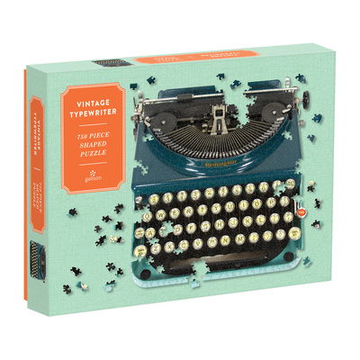 Just My Type: Vintage Typewriter 750 Piece Shaped Puzzle - Sarah McMenemy - Brettspill - Galison - 9780735357464 - 15. januar 2019