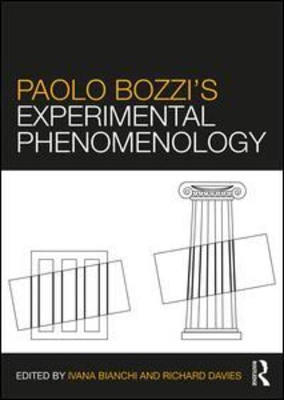 Cover for Ivana Bianchi · Paolo Bozzi’s Experimental Phenomenology (Paperback Book) (2018)