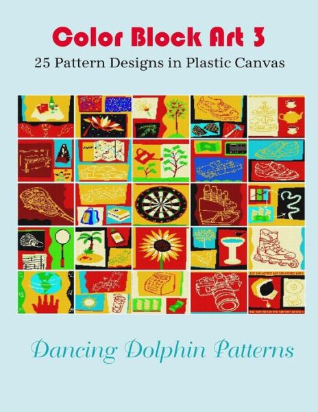 Color Block Art 3 - Dancing Dolphin Patterns - Książki - Independently Published - 9781095487464 - 27 kwietnia 2019