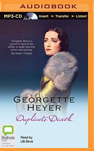 Cover for Georgette Heyer · Duplicate Death (Inspector Hemingway) (MP3-CD) [Mp3 Una edition] (2015)