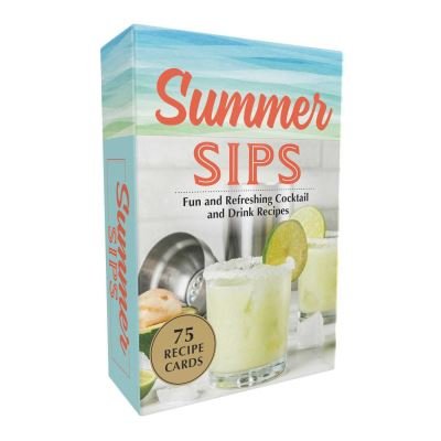 Cover for Adams Media · Summer Sips: Fun and Refreshing Cocktail and Drink Recipes - Seasonal Cocktail Recipes Card Set (Flashkort) (2024)