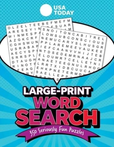 Cover for USA Today · USA TODAY Large-Print Word Search: 350 Seriously Fun Puzzles - USA Today Puzzles (Pocketbok) (2023)