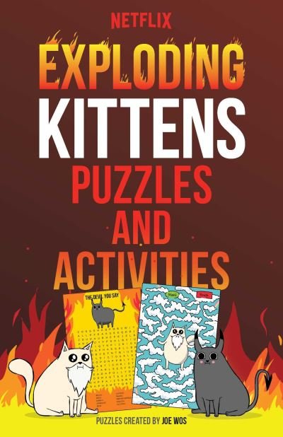 Cover for LLC Exploding Kittens · Exploding Kittens Puzzles and Activities (Taschenbuch) (2025)