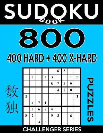 Cover for Sudoku Book · Sudoku Book 800 Puzzles, 400 Hard and 400 Extra Hard (Paperback Book) (2017)