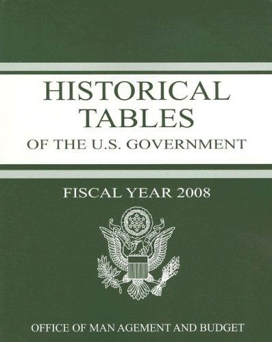 Cover for Executive Office of the President · Historical Tables: Budget of the United States Government, Fiscal Year 2008 (Paperback Book) (2007)