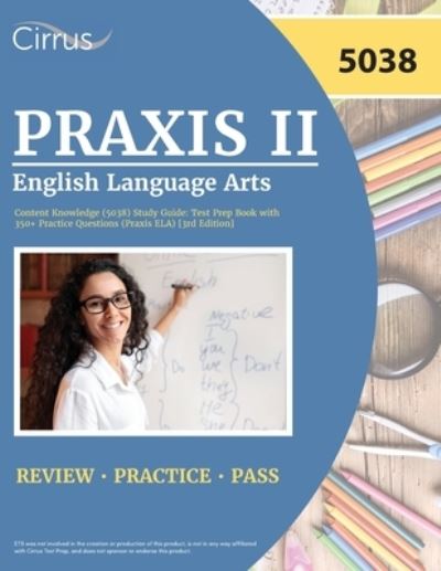 Cover for Cox · Praxis II English Language Arts Content Knowledge  Study Guide (Book) (2022)