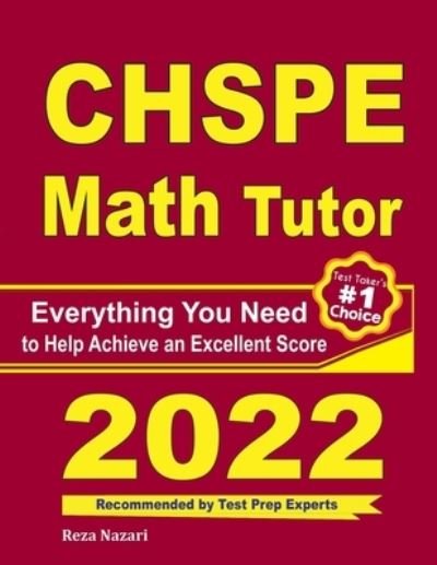 Cover for Ava Ross · CHSPE Math Tutor: Everything You Need to Help Achieve an Excellent Score (Paperback Bog) (2020)