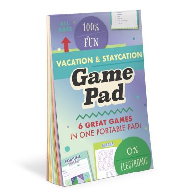 Knock Knock Staycation Game Pad - Knock Knock - Books - ABRAMS - 9781683493464 - December 11, 2021