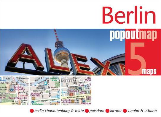Cover for Popout Map · Berlin PopOut Map - PopOut Maps (Map) (2017)