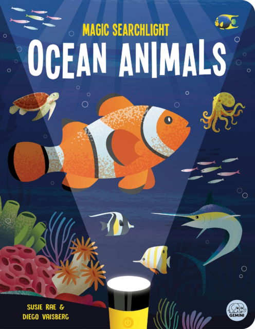 Cover for Susie Rae · Magic Searchlight - Ocean Animals - Seek and Find-Magic Searchlight Books (Hardcover Book) (2025)