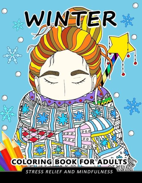 Cover for Balloon Publishing · Winter Coloring Book for Adults (Taschenbuch) (2017)