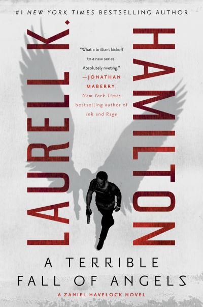 Cover for Laurell K. Hamilton · A Terrible Fall of Angels - A Zaniel Havelock Novel (Hardcover Book) (2021)