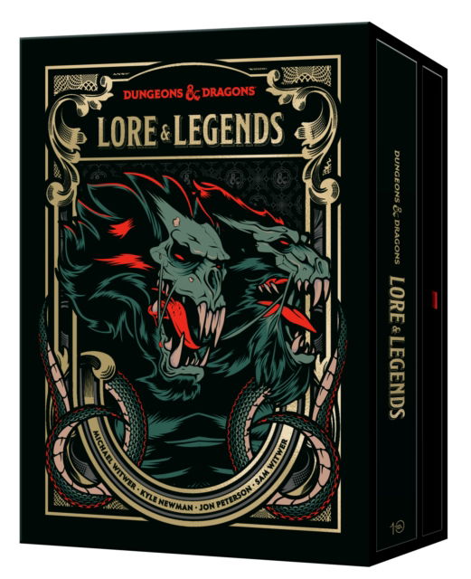 Cover for Michael Witwer · Lore &amp; Legends [Special Edition, Boxed Book &amp; Ephemera Set]: A Visual Celebration of the Fifth Edition of the World's Greatest Roleplaying Game (Buch) (2023)