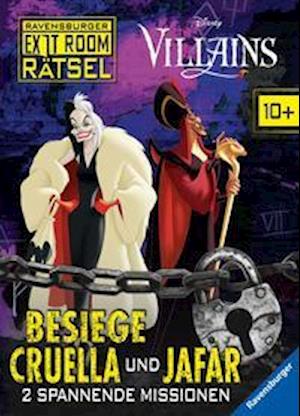 Cover for Martine Richter · Ravensburger Exit Room Rätsel: Disney Villains - Besiege Cruella und Jafar (Hardcover Book) (2022)