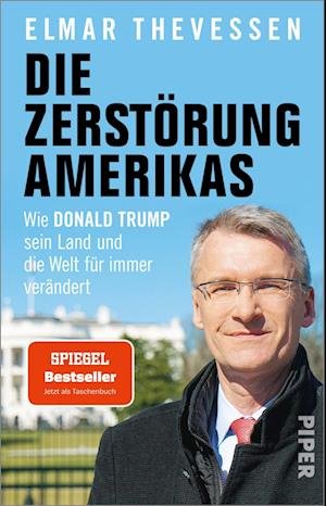 Cover for Elmar Theveßen · Die Zerstörung Amerikas (Paperback Book) (2021)