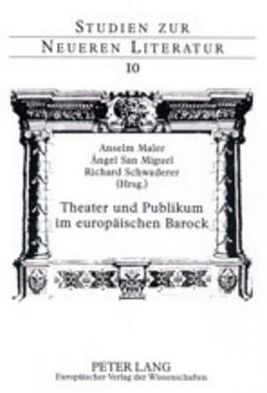 Cover for Theater und Publikum im europaeischen Barock (Pocketbok) (2002)