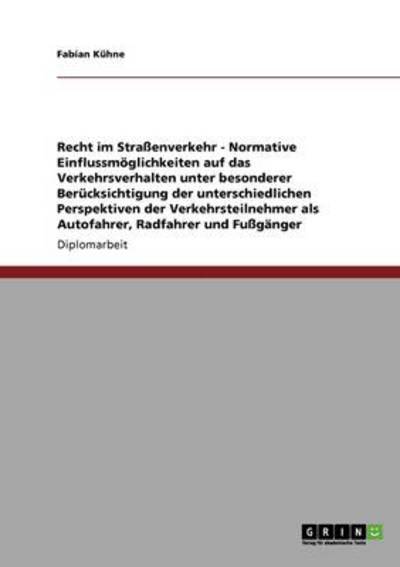 Cover for Kühne · Recht im Straßenverkehr - Normati (Book) [German edition] (2008)