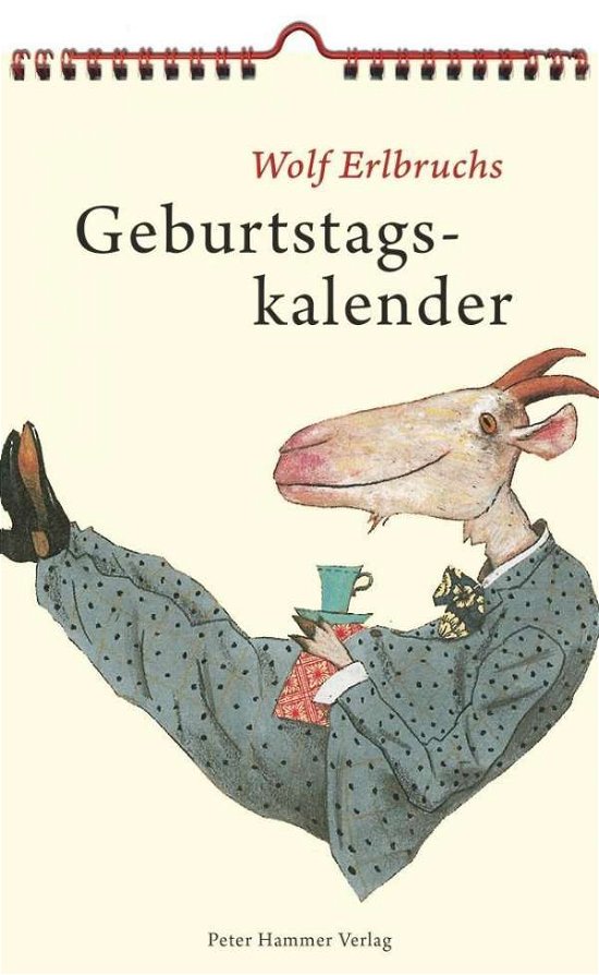 Cover for Erlbruch · Wolf Erlbruchs Geburtstagskal (Bog)