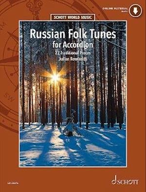Cover for Russian Folk Tunes for Accordion: 27 Traditional Pieces - Schott World Music (Book) (2021)