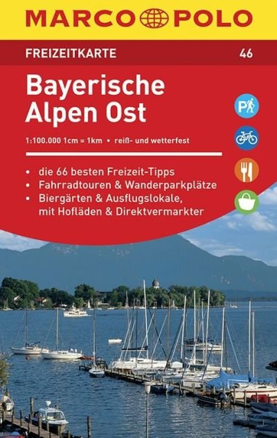 Cover for Mair-Dumont · Marco Polo Freizeitkarte: Bayerische Alpen Ost (Hardcover Book) (2015)