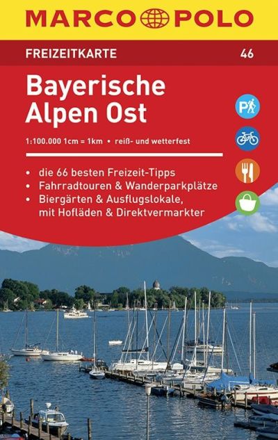 Marco Polo Freizeitkarte: Bayerische Alpen Ost - Mair-Dumont - Books - Marco Polo - 9783829743464 - June 3, 2015