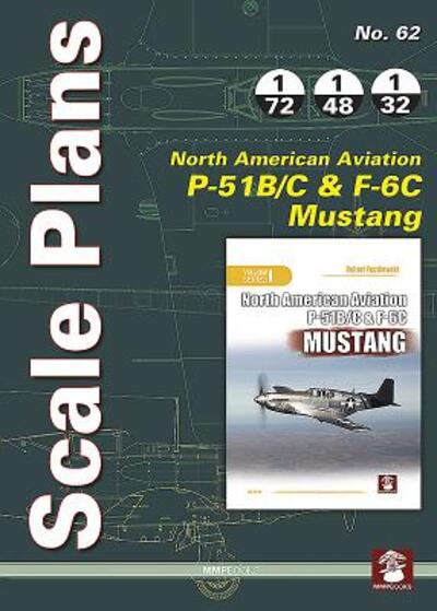 Cover for Dariusz Karnas · North American Aviation P-51b/C &amp; F-6c Mustang - Scale Plans (Paperback Book) (2019)