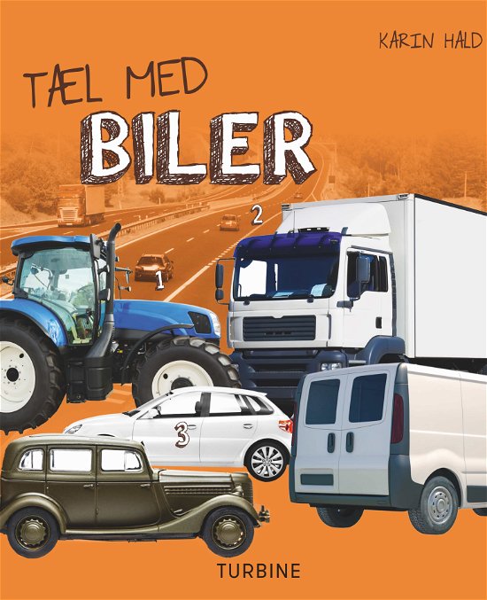 Cover for Karin Hald · Tæl med biler. (Pappbok) [1. utgave] (2018)