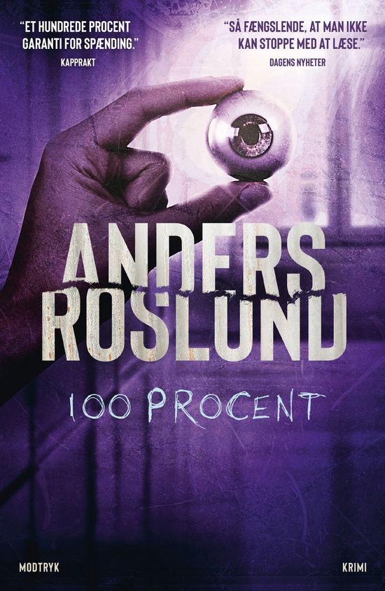 Cover for Anders Roslund · Serien om Hoffmann og Grens: 100 procent (Paperback Book) [3. Painos] (2024)