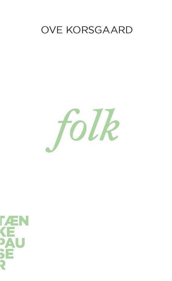Cover for Ove Korsgaard · Folk (Bok) (2001)