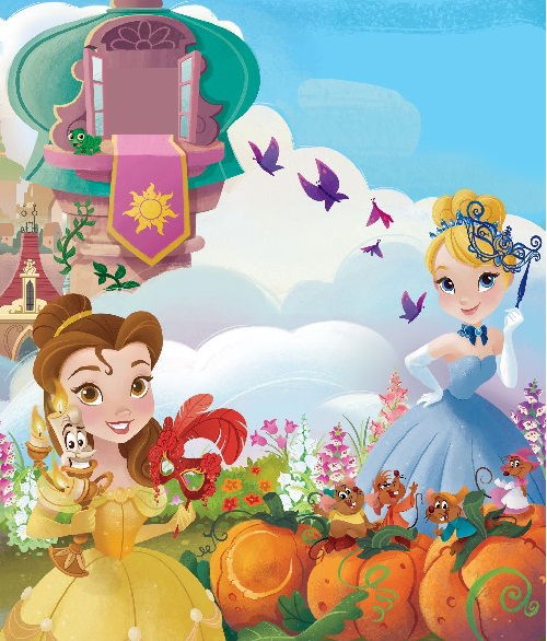 Cover for Karrusel Forlag · Prinsesser: Disney - Hold fest som en prinsesse (Cardboard Book) [1st edition] (2019)