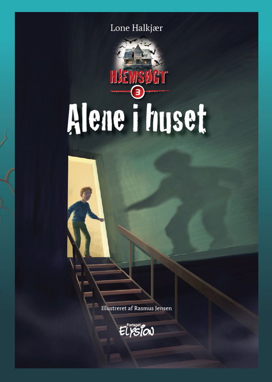 Cover for Lone Halkjær · Hjemsøgt: Alene i huset (Hardcover bog) [1. udgave] (2019)