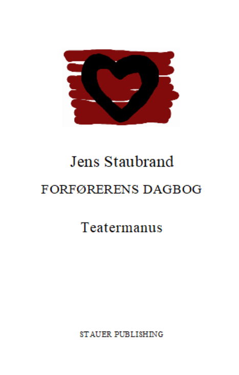 Cover for Jens Staubrand · Forførerens Dagbog (Sewn Spine Book) (2021)