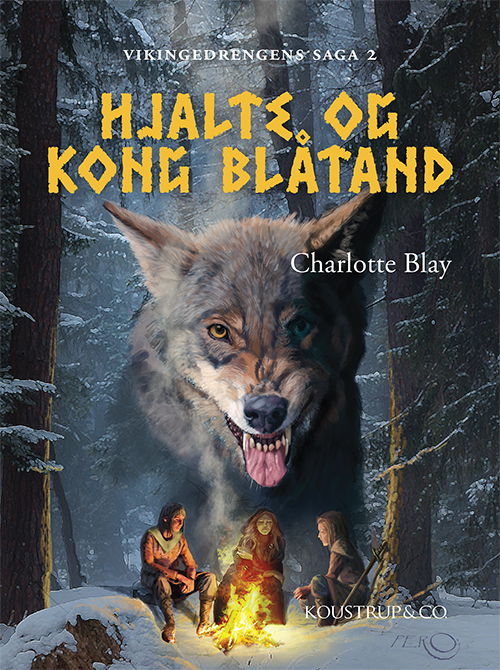 Cover for Charlotte Blay · Vikingedrengens saga: HJALTE OG KONG BLÅTAND (Bound Book) [1th edição] (2019)