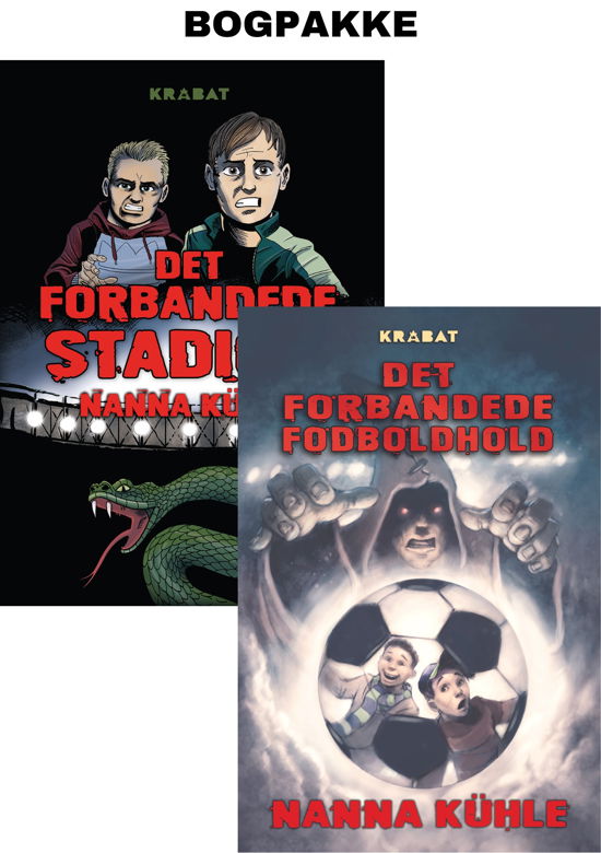 Cover for Nanna Kühle · Bogpakke: Det forbandede stadion og fodboldhold bogpakke (Hardcover Book) [1th edição] (2024)