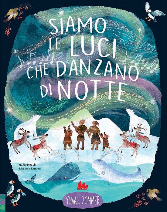 Cover for Yuval Zommer · Siamo Le Luci Che Danzano Di Notte. Ediz. A Colori (Bok)