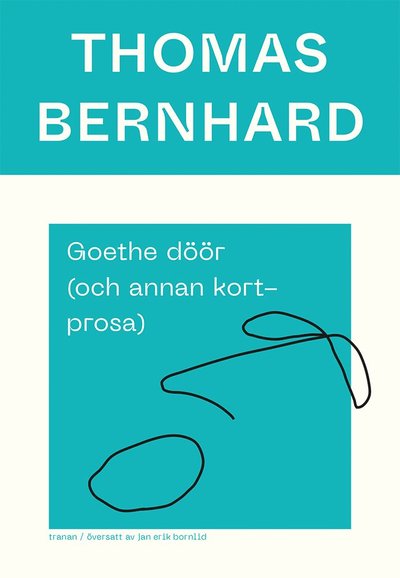 Cover for Thomas Bernhard · Goethe döör (och annan kortprosa) (Paperback Book) (2023)