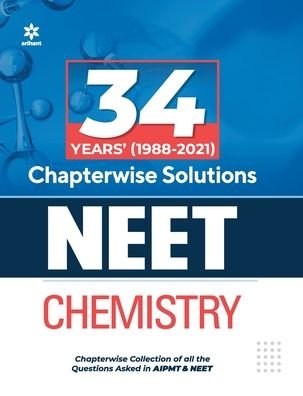 Cover for Arihant Experts · NEET Chapterwise Chemistry (Paperback Bog) (2021)