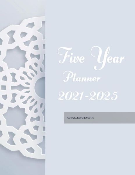 Cover for Barba · Five Year Planner 2021-2025: Calender (Paperback Book) (2021)