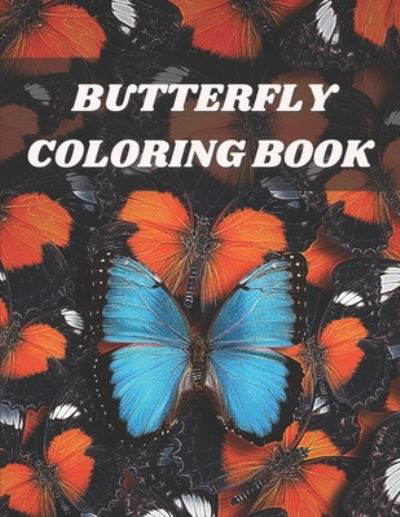 Cover for Compact Art · Butterfly Coloring Book (Pocketbok) (2021)