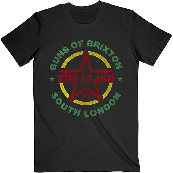 The Clash Unisex T-Shirt: Guns of Brixton - Clash - The - Merchandise -  - 9950670846464 - 