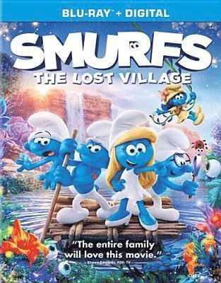 Cover for Smurfs: the Lost Village (Blu-ray) (2017)