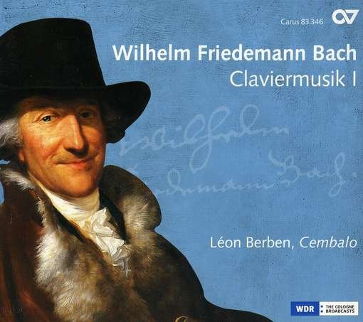 Cover for Bach,w.f. / Berben · Claviermusik 1 (CD) (2010)
