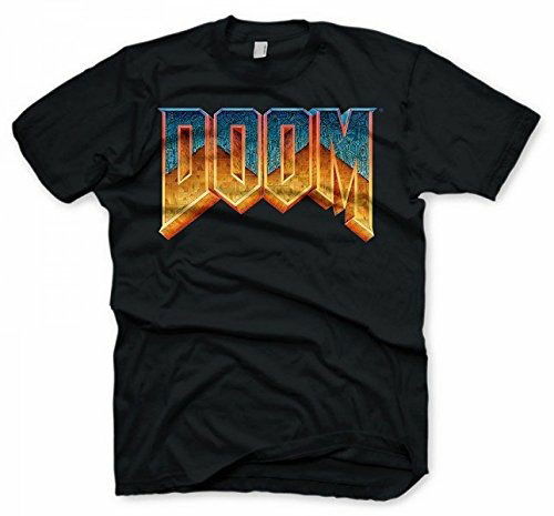 Cover for T · T-shirt Doom Logo Size M (CLOTHES)