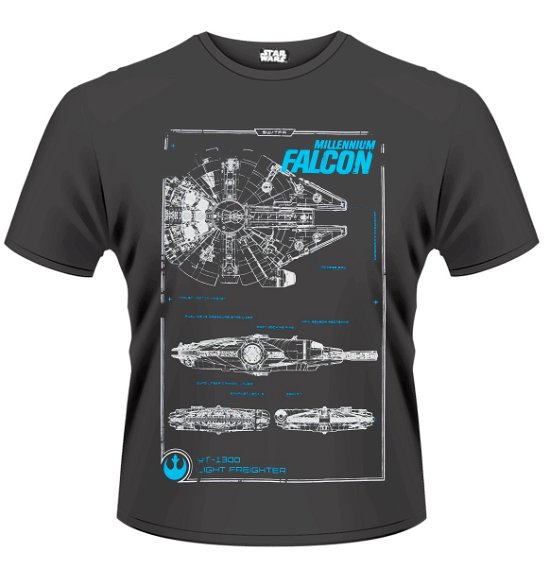 Cover for Star Wars · Millenium Falcon (T-shirt) [size XL] (2015)