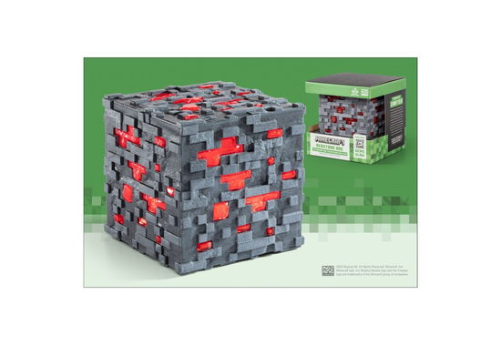 Minecraft Illuminating Redstone Ore Cube - Minecraft - Merchandise - MINECRAFT - 0849421009465 - November 21, 2023