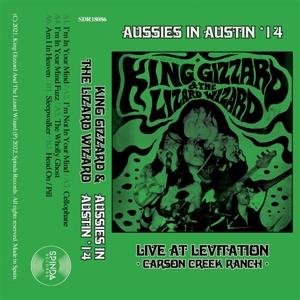 Cover for King Gizzard &amp; The Lizard Wizard · Aussies In Austin '14 (Kaseta)