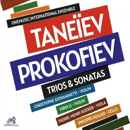 Cover for One Music International Ensemb · Taneievprokofiev Trio Sonata (CD)