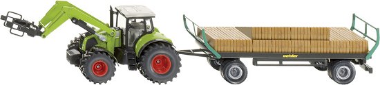SIKU Traktor mit Quaderballengreifer+Anh - Siku - Merchandise - Sieper GmbH - 4006874019465 - February 4, 2014