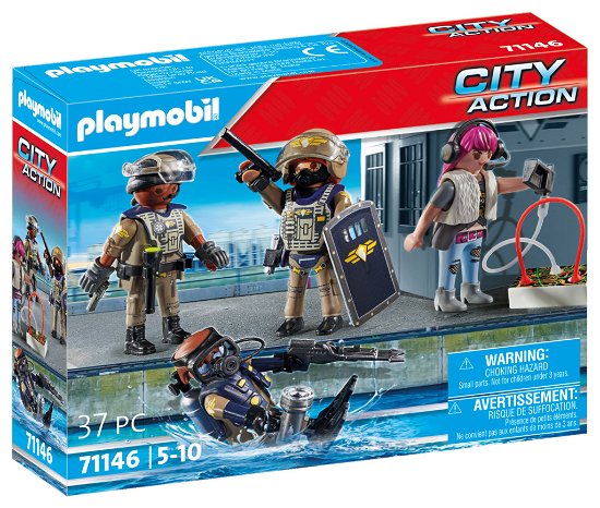Cover for Playmobil · Playmobil City Action SE-figurenset - 71146 (Toys)